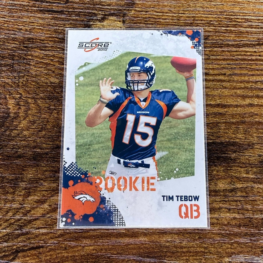 2010 Score - Rookie Tim Tebow #396 (RC)